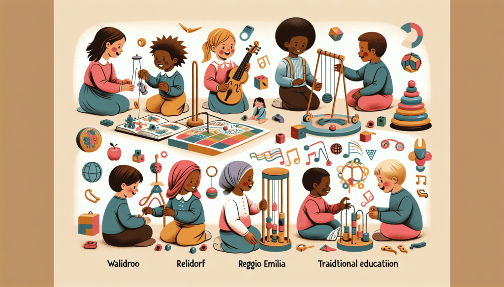 Montessori Toys In Diverse Educational Philosophies.