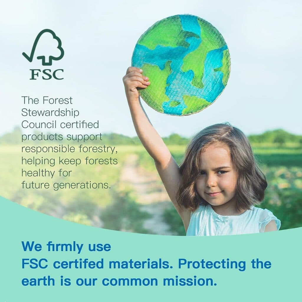 TOOKYLAND Montessori Toys for 1 Year Old, 8 in 1 Learning Educational Set Wooden Toys (Includes Stacking Cups, 3 in 1 Educational Box, Pound Bench, Shape Puzzle and More)…