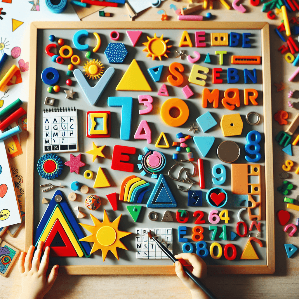 Crafting The Perfect Montessori Lesson Plan With Magnetic Boards - Lesson Plan tagged article