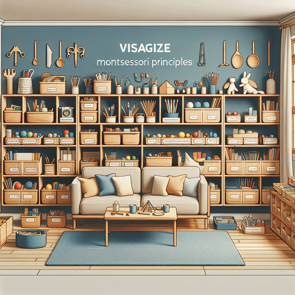 Designing A Montessori Daycare Environment In Your Living Room - Design tagged article