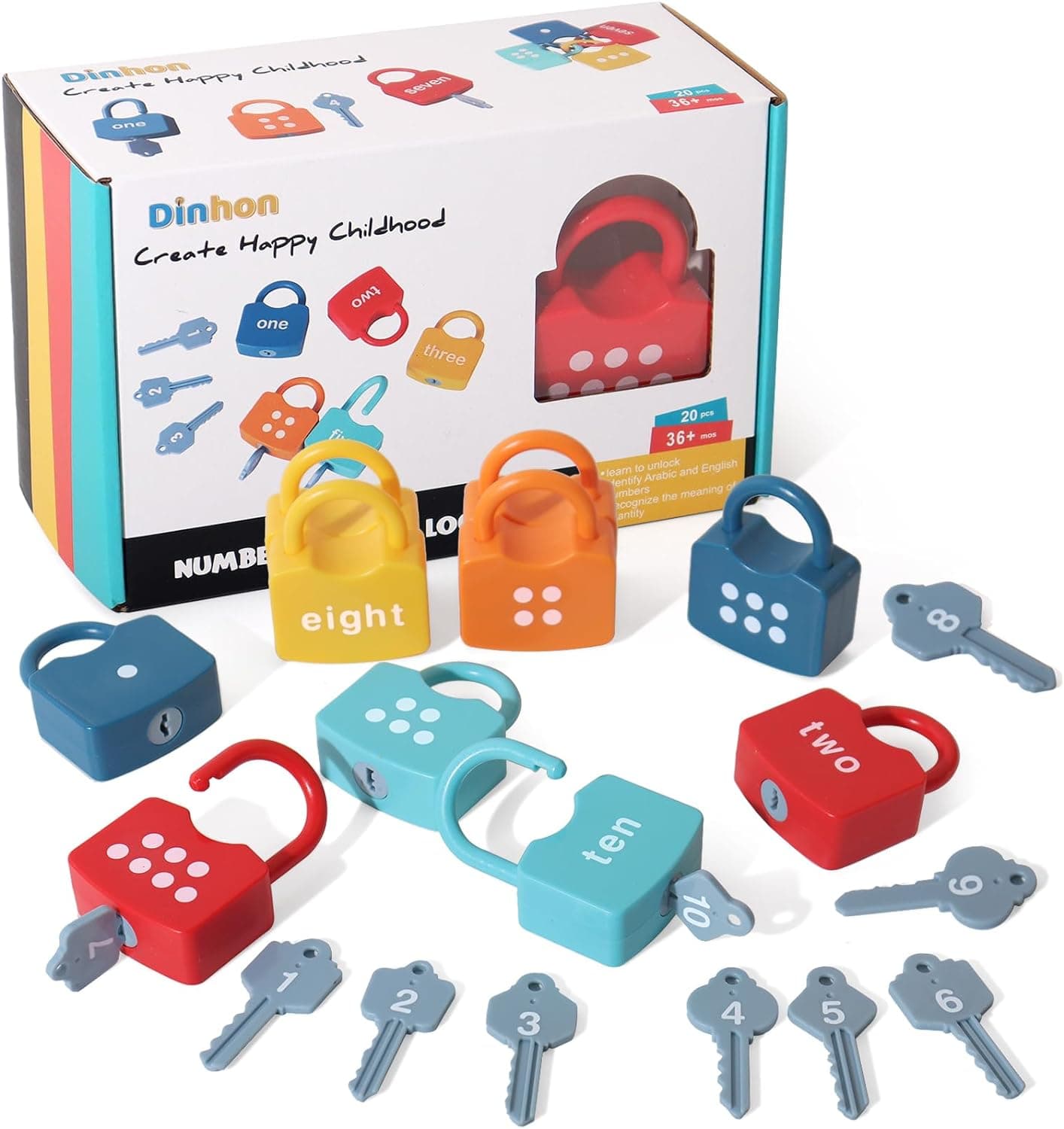 Dinhon Kids Learning Locks Review - Learning Locks tagged article