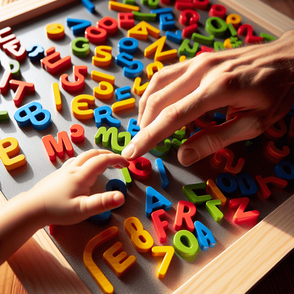 Parental Involvement: How To Engage With Your Child Using A Montessori Magnetic Board - Magnetic Board tagged article