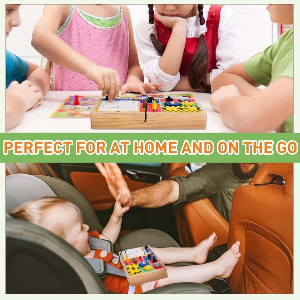 Tilhumt Montessori Screwdriver Board Set for Kids, Storage Wooden Toddler Real Tools Preschool Toys Fine Motor Skills Toys for 3 4 5 Year Old Children, Classroom STEM Toy For 1 Player