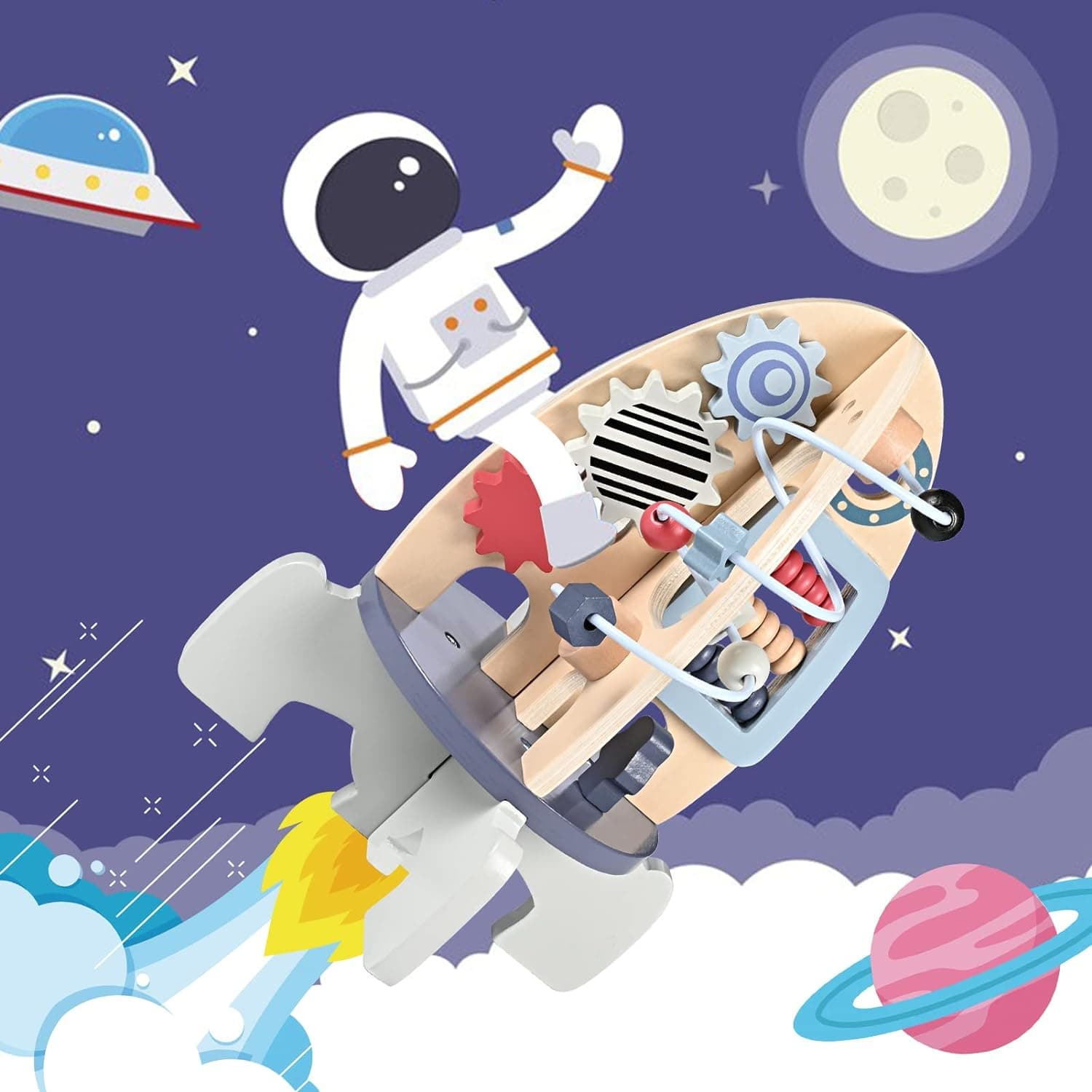 Ancaixin Wooden Toys Activity Cube Review - Ancaixin tagged article