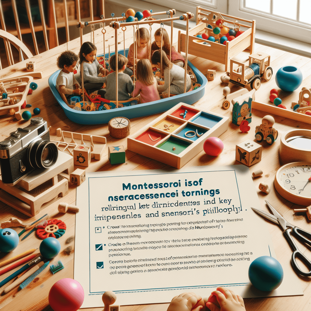 Montessori’s Philosophy In Toy Design.