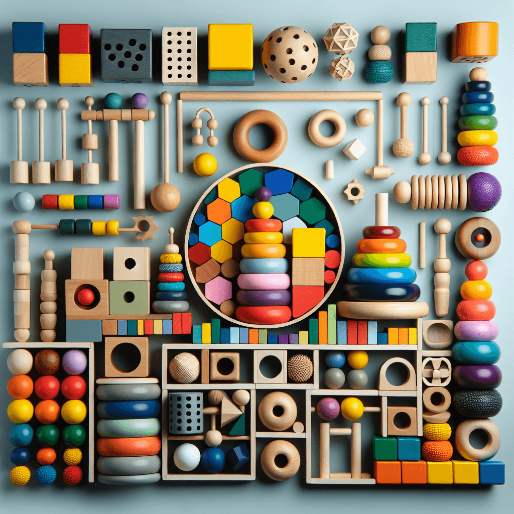 The Educational Sequence Of Montessori Toy Sets.