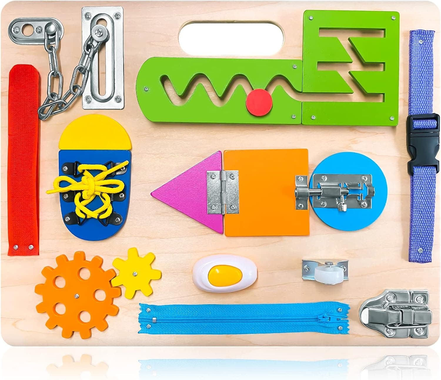 Montessori Busy Board Review - Review tagged article