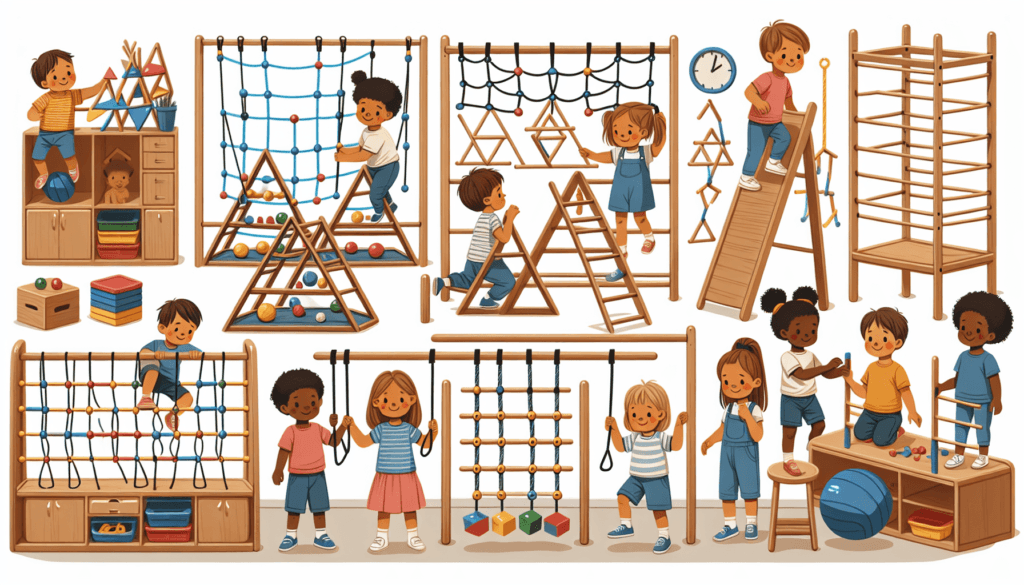 How Montessori Climbing Toys Support Your Child’s Physical Education