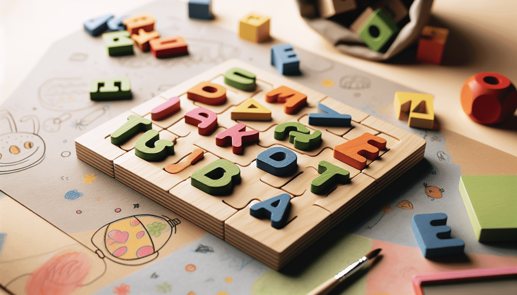 Alphabet Learning Toys: Creating A Positive Learning Environment - Positive Learning tagged article