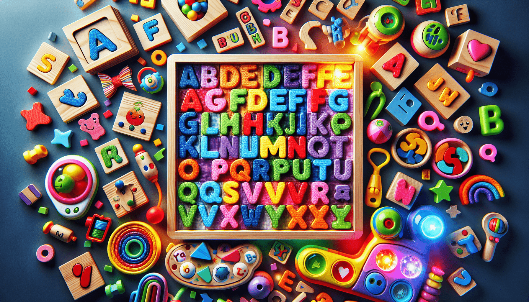 Alphabet Learning Toys For Early Childhood Development - Early learning tagged article