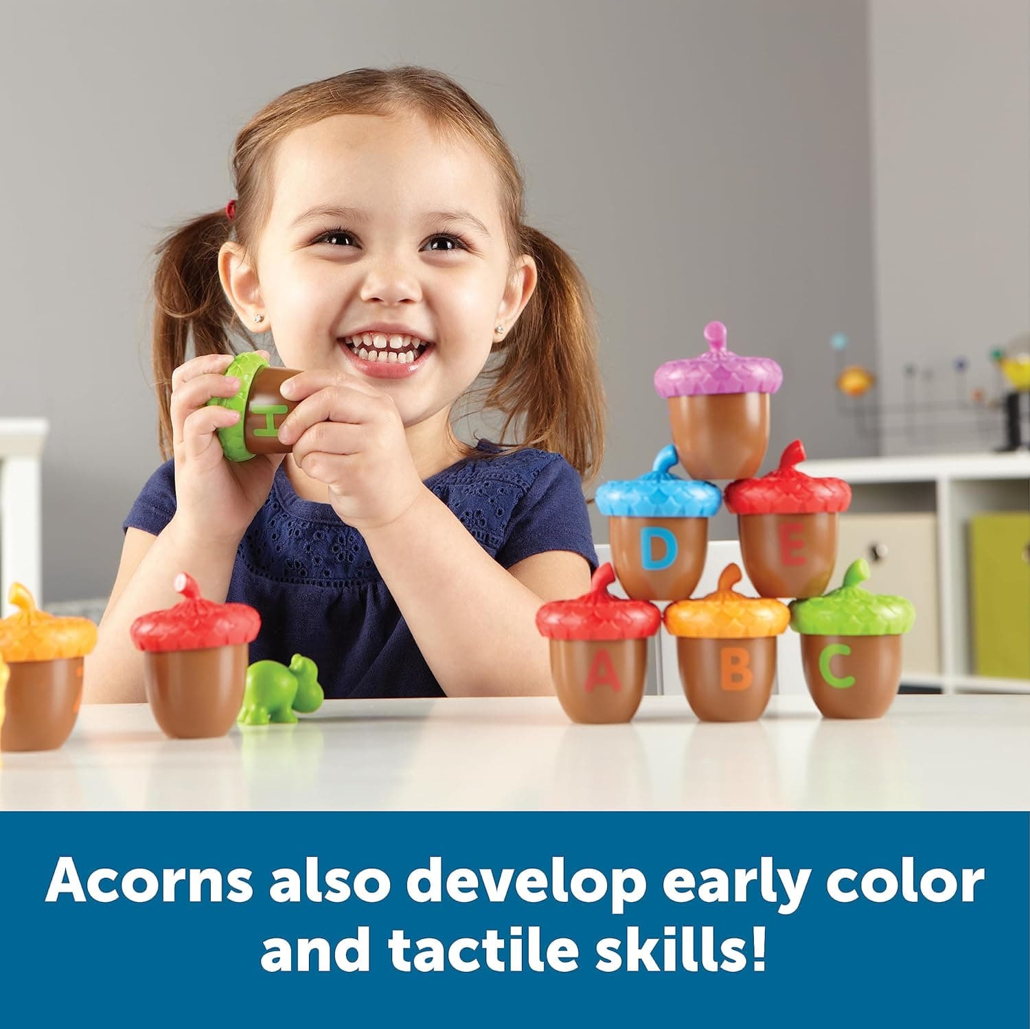 Learning Resources Alphabet Acorns Activity Set Review - Learning Resources tagged article