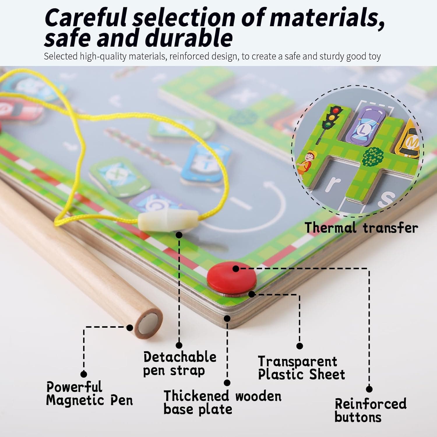 Magnetic Maze Alphabet Learning Toys Review - Magnetic Maze tagged article