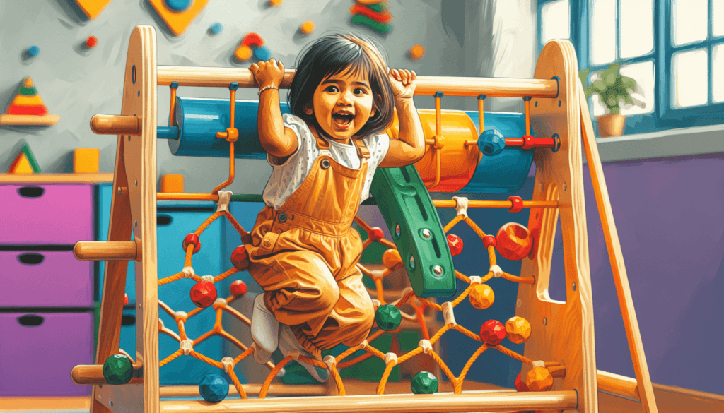Montessori Climbing Toys: Key To Enhancing Gross Motor Skills