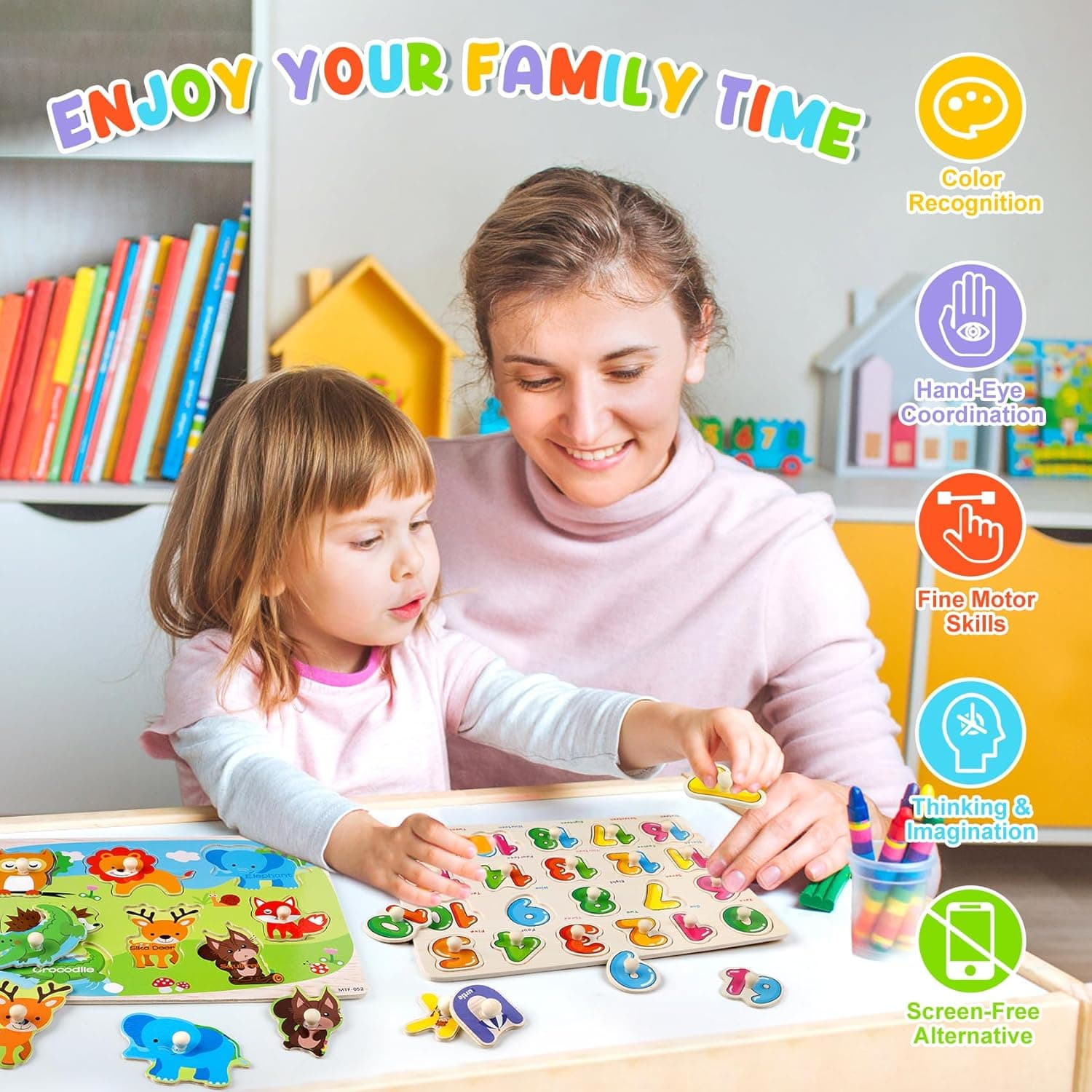 Wooden Puzzles for Toddlers Review - Toddlers tagged article