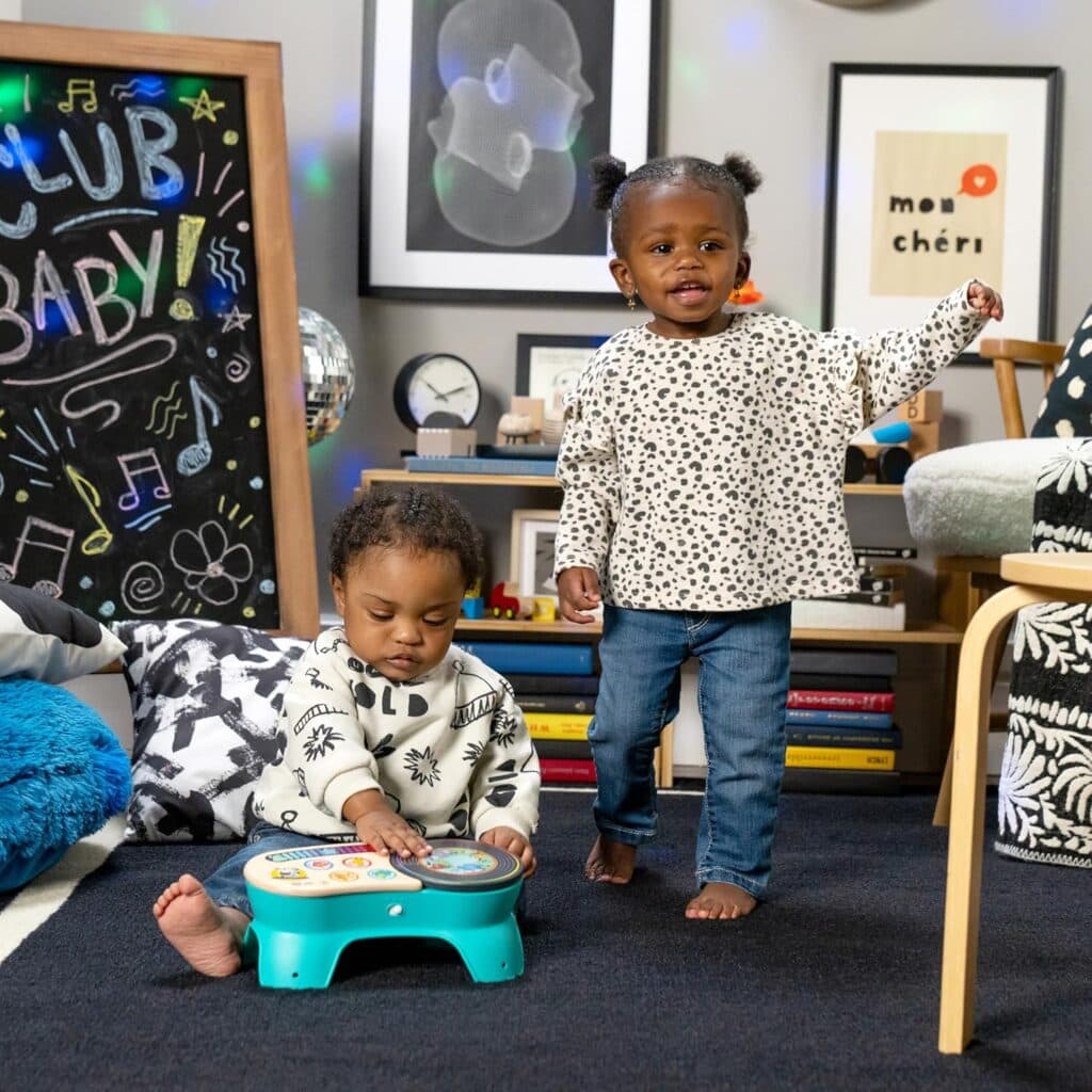 Baby Einstein and Hape Magic Touch Piano Wooden Musical Toddler Toy, Age 6 Months and Up