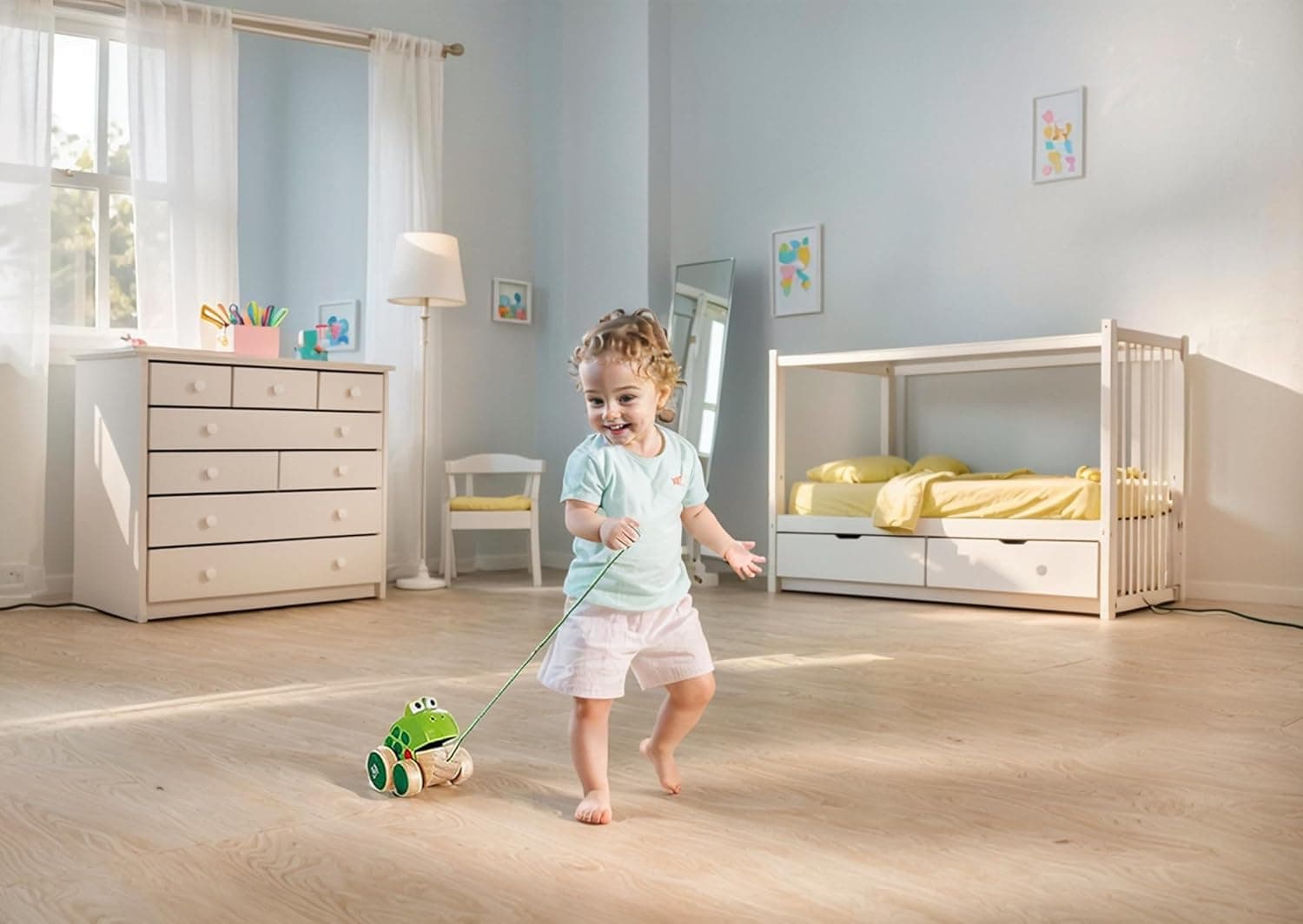 Hape Frog Pull-Along Review - Hape tagged article