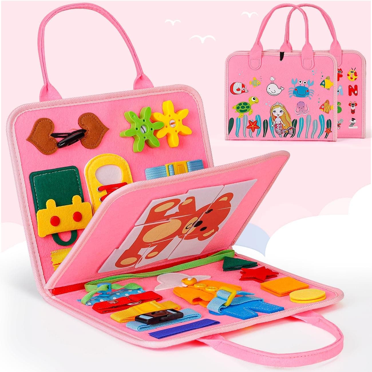 Montessori Busy Board for 1 Year Old Review - Busy Board tagged article