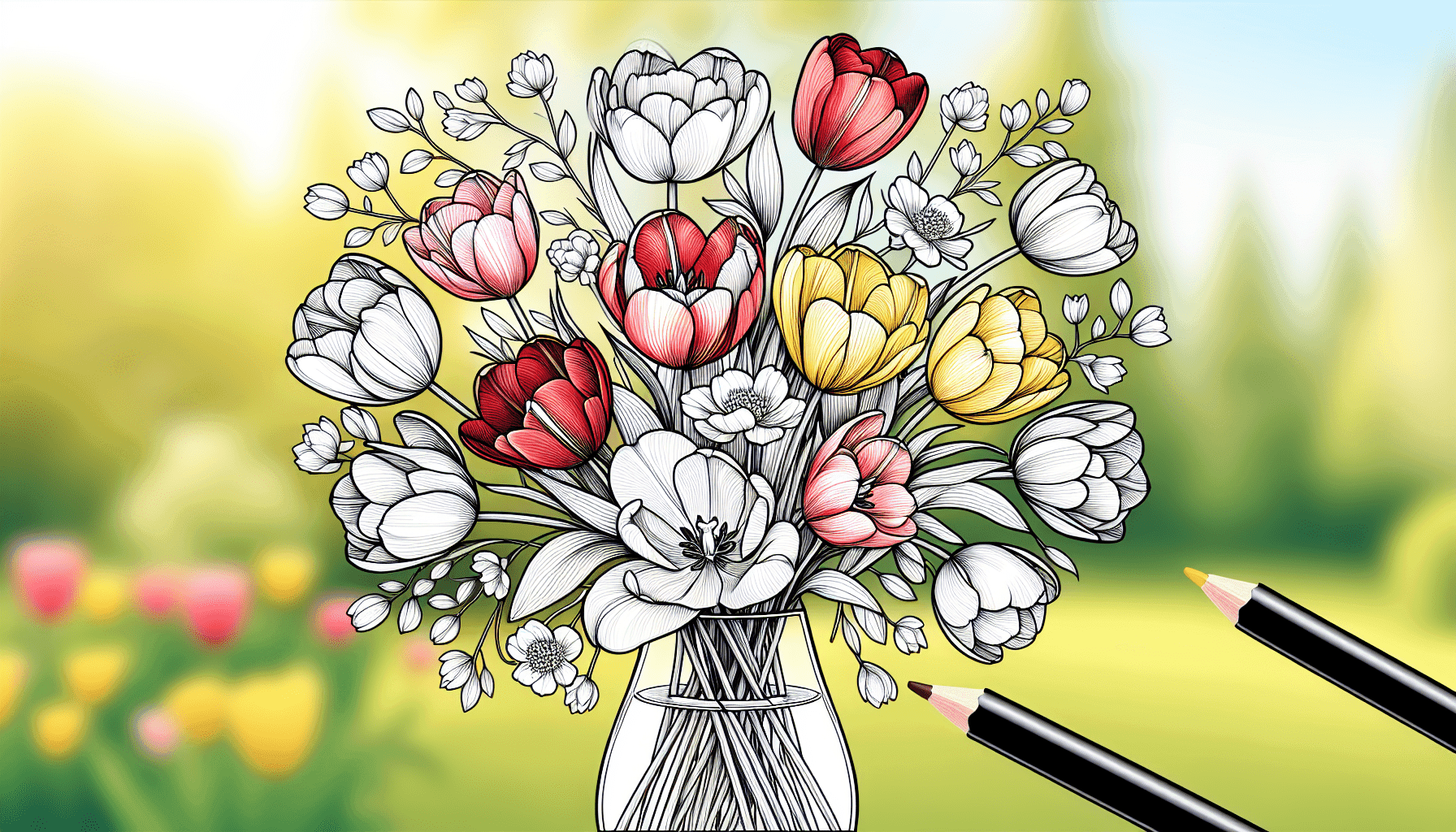 Beautiful May Flowers Coloring Pages: Free Printables For A Blooming Season - Creative Arts article