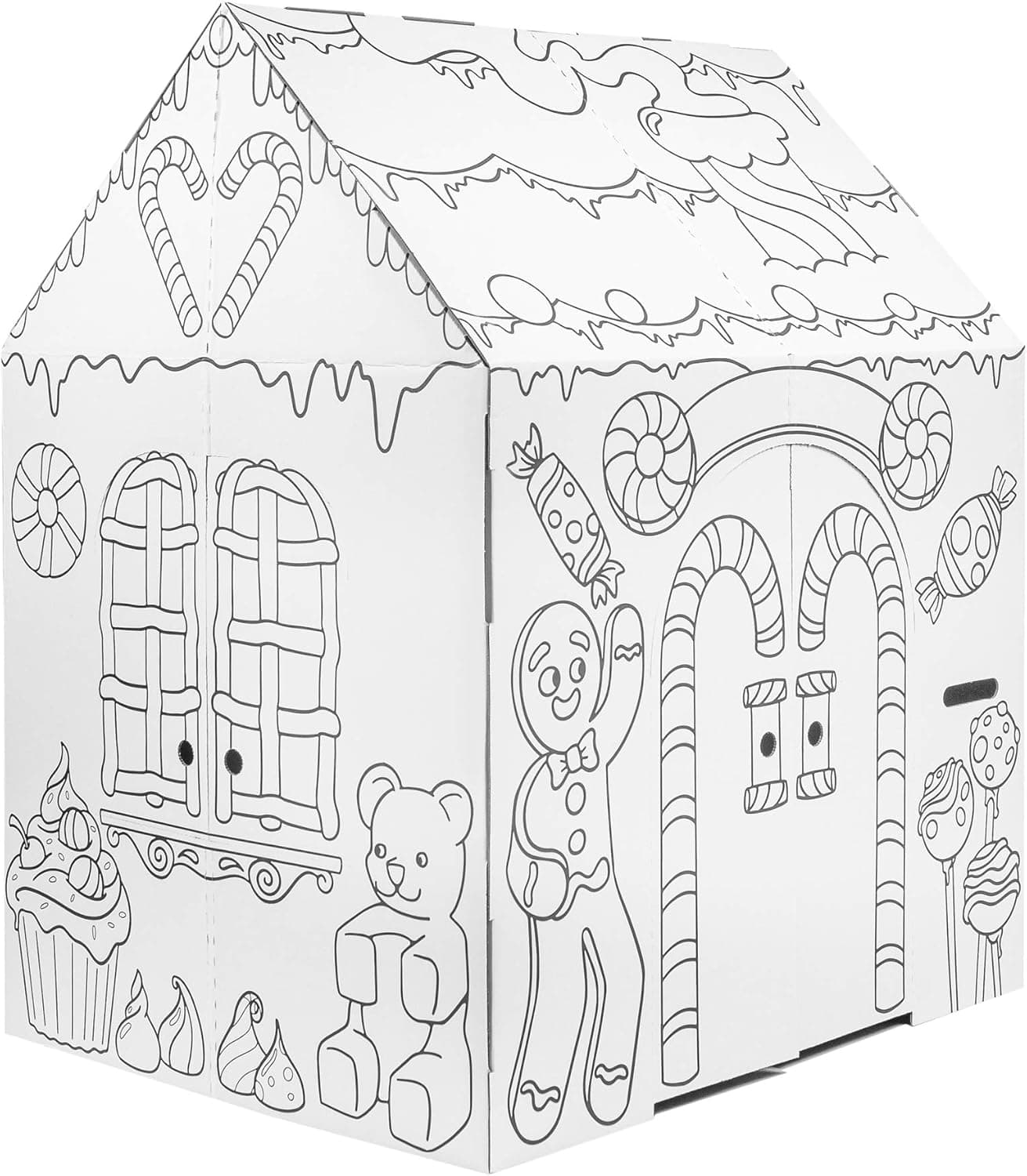 Easy Playhouse Gingerbread House Review - Children's Craft tagged article